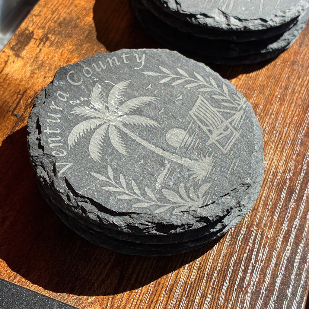 Southern Cali Stone Coaster Set