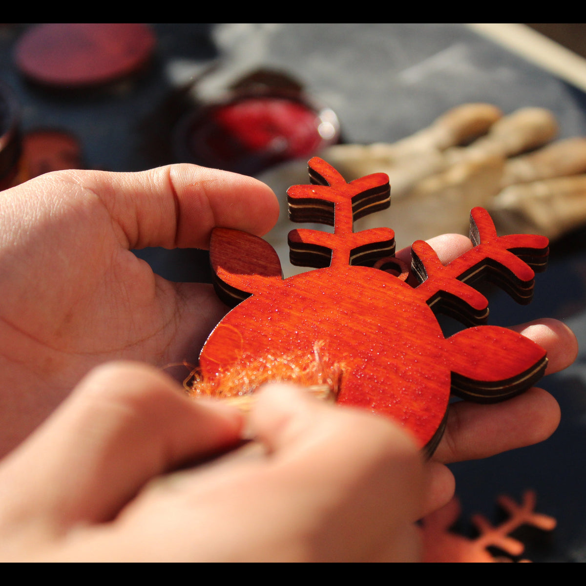 Laser Cut Layered Ornaments