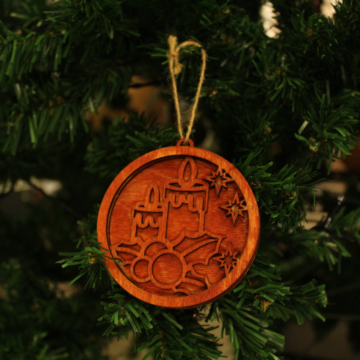 Laser Cut Layered Ornaments