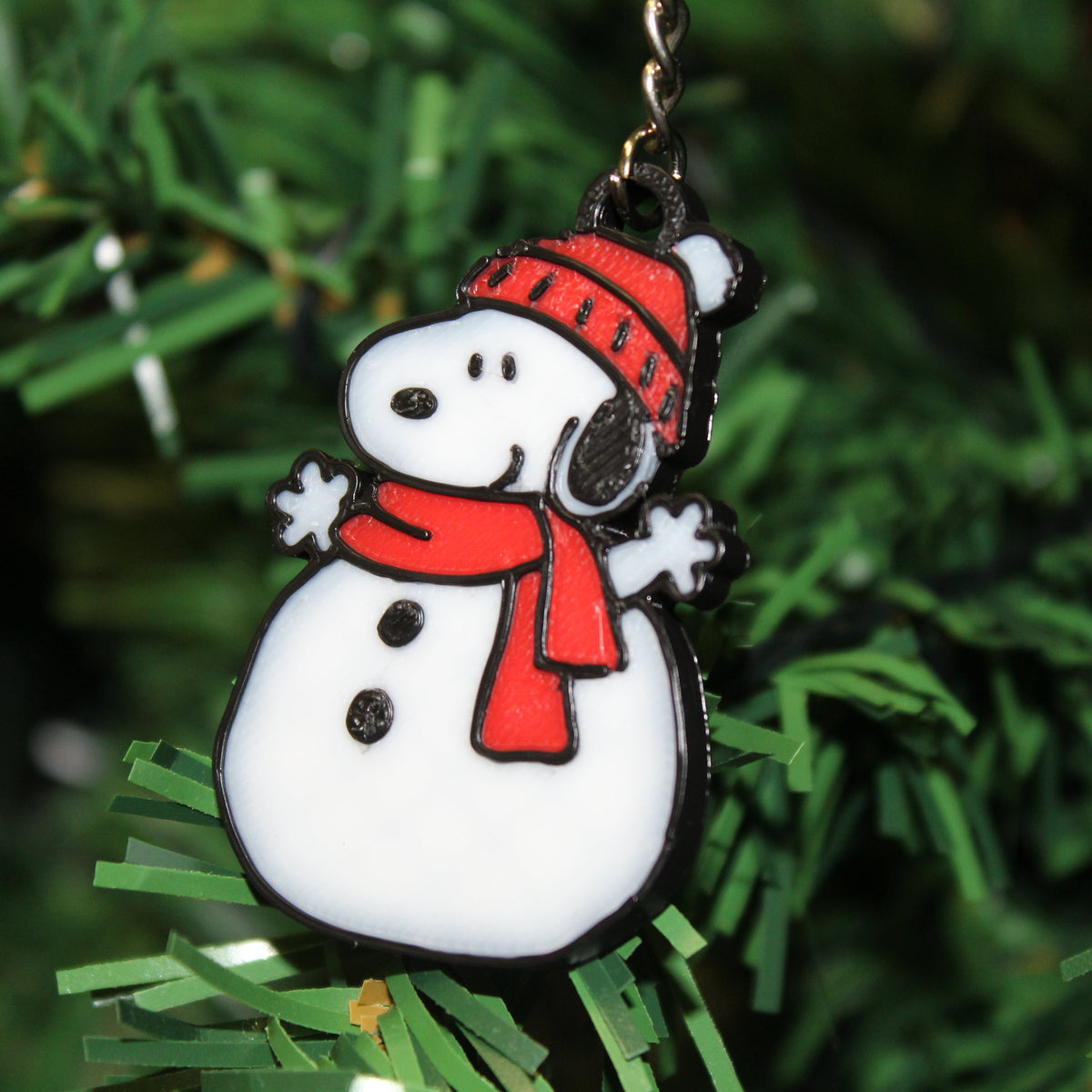 Snoopy's Christmas Keychains