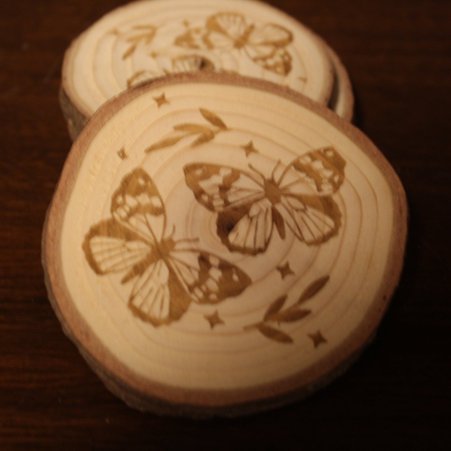 Natural Wooden Coasters