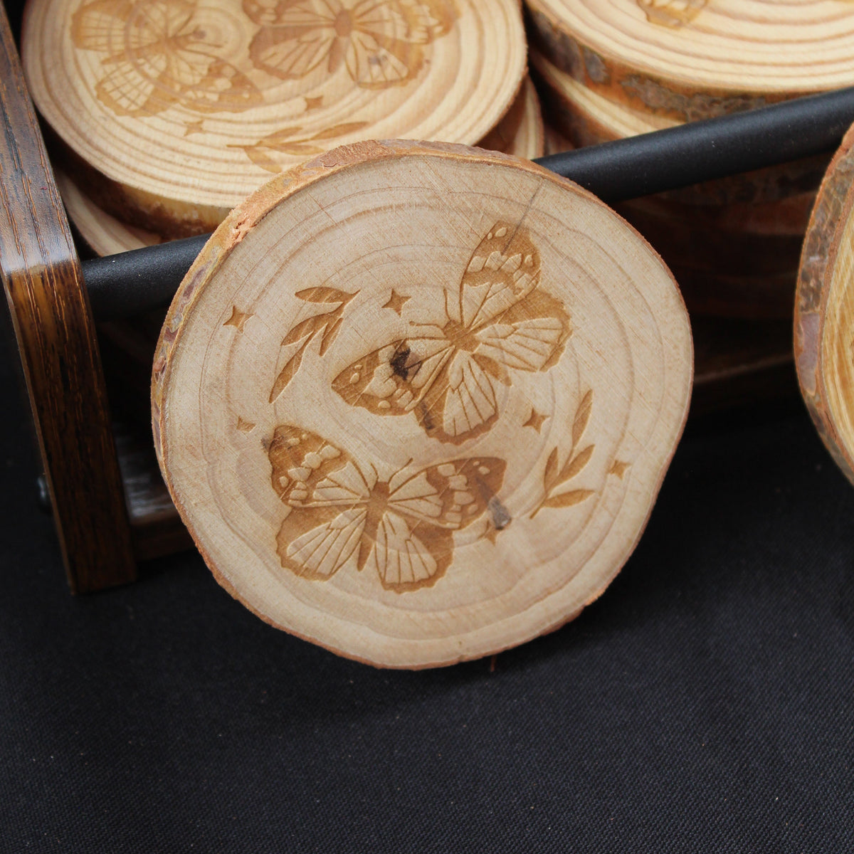 Natural Wooden Coasters