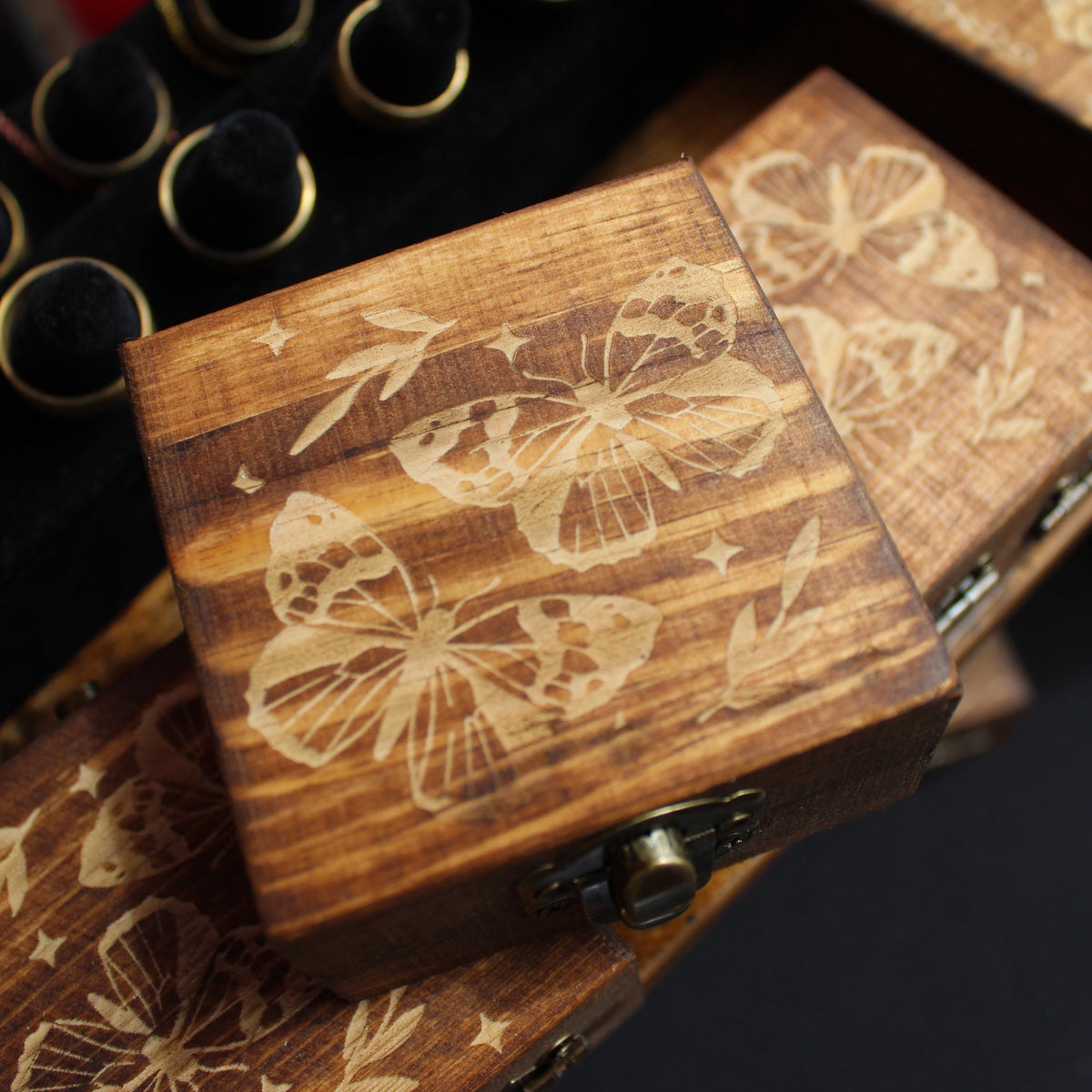 Engraved Mini Jewelry Box