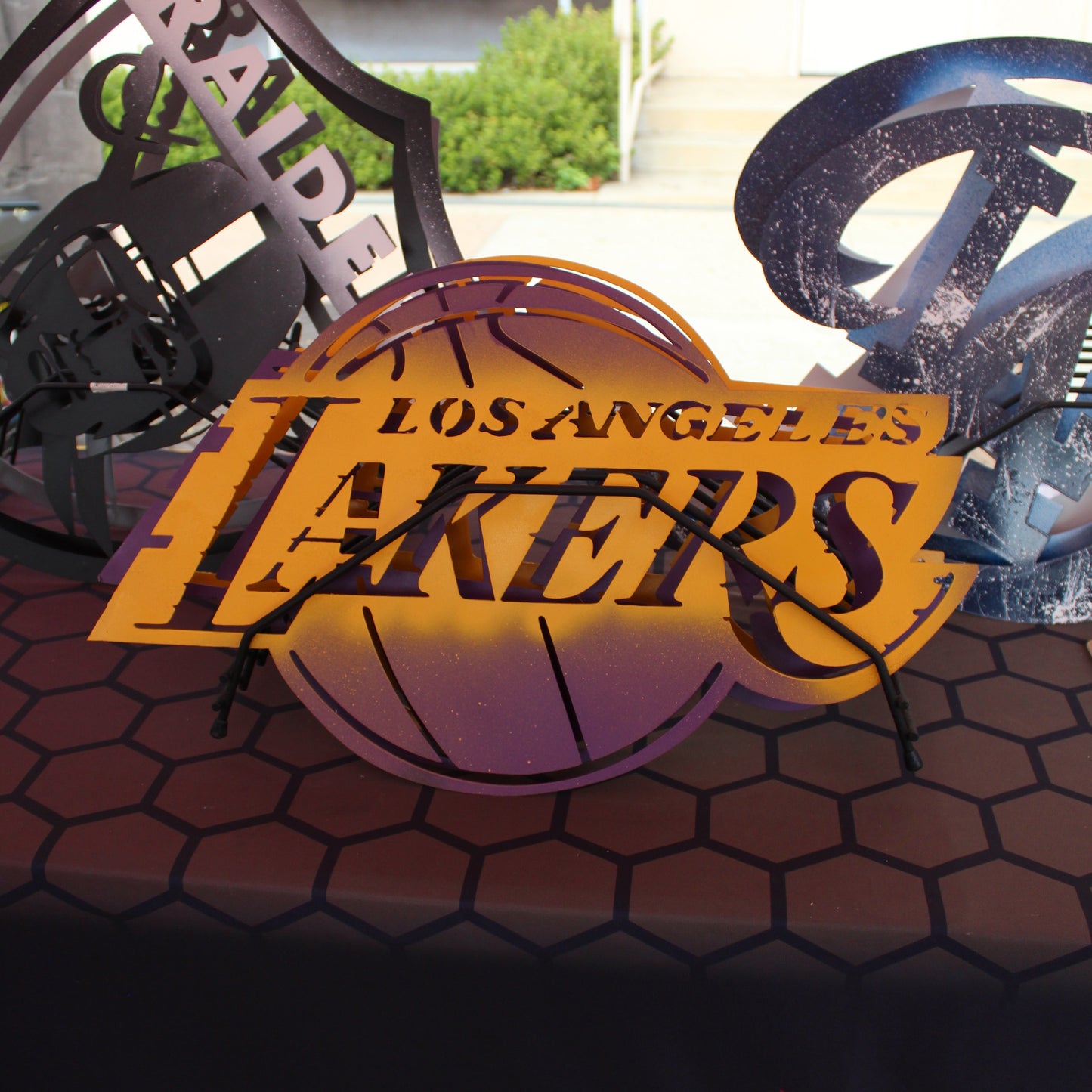 NBA Steel Signs