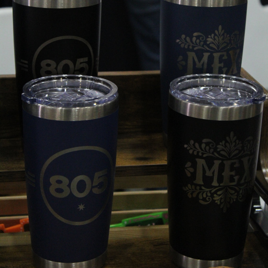 Southern Cali Engraved Stainless Steel Tumblers