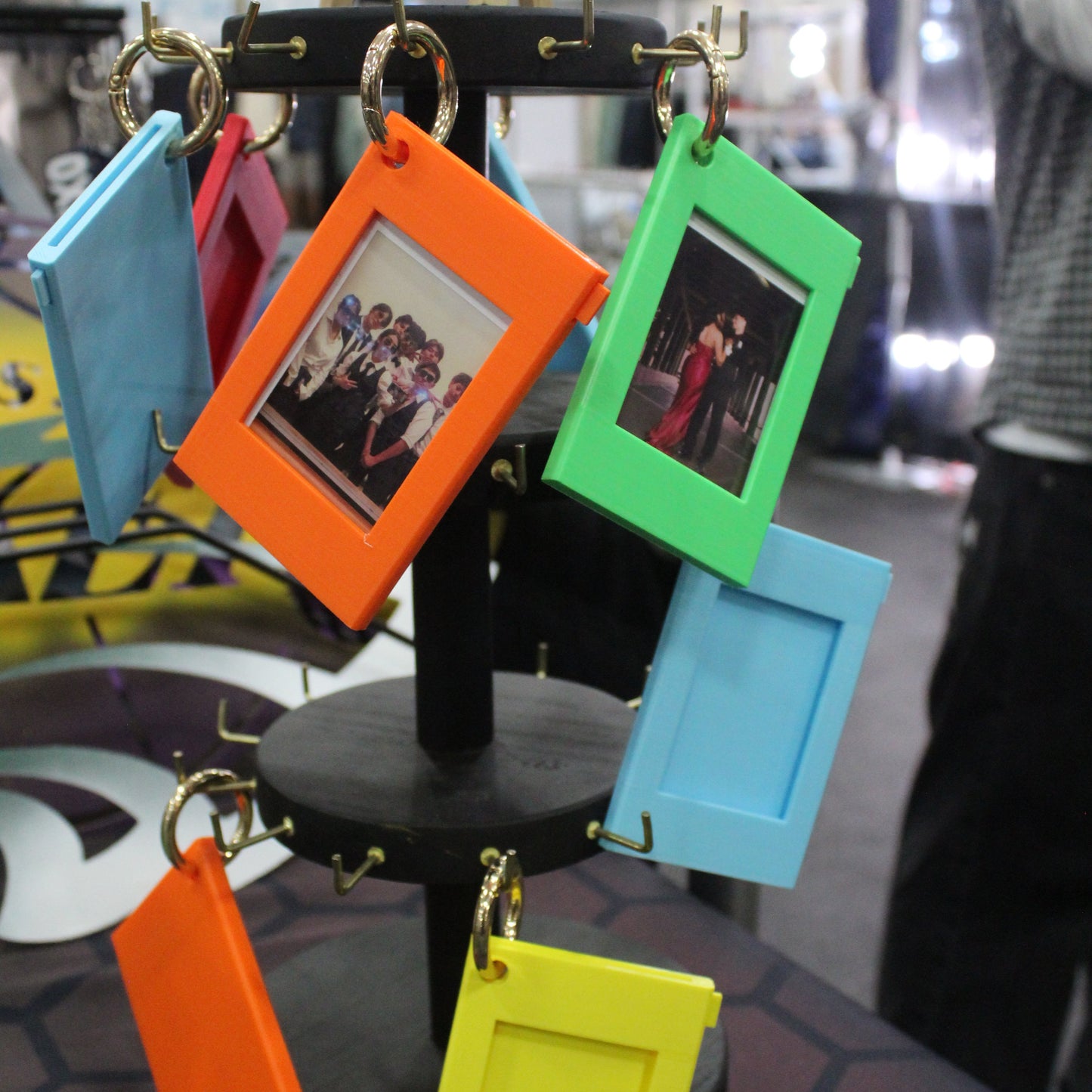 Polaroid Frame Keychain