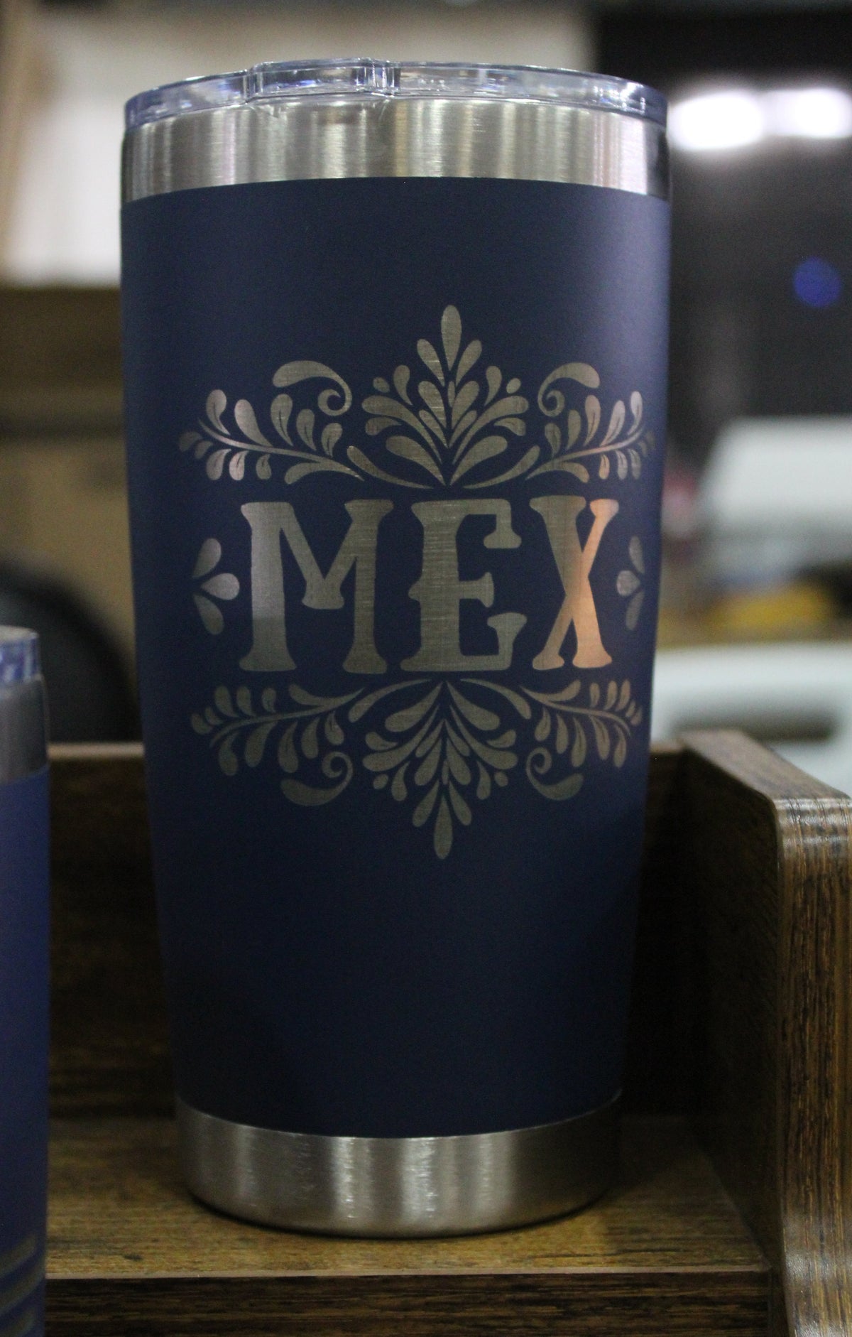 Mexican Culture Engraved Stainless Steel Tumblers