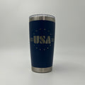 American Culture Engraved Stainless Steel Tumblers