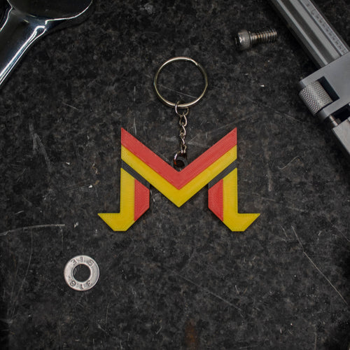 Metal Jacket Labs Logo Keychain