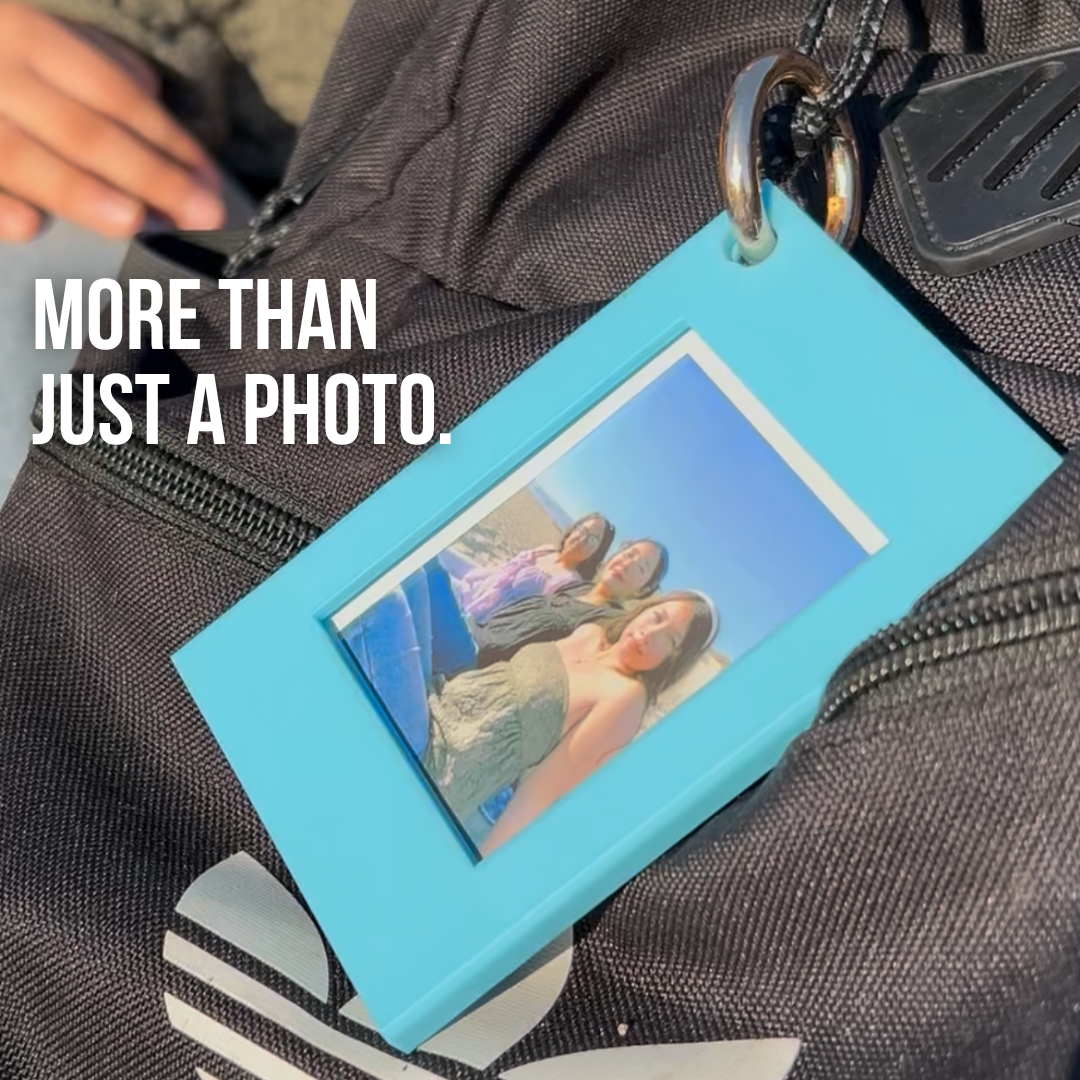 Polaroid Frame Keychain