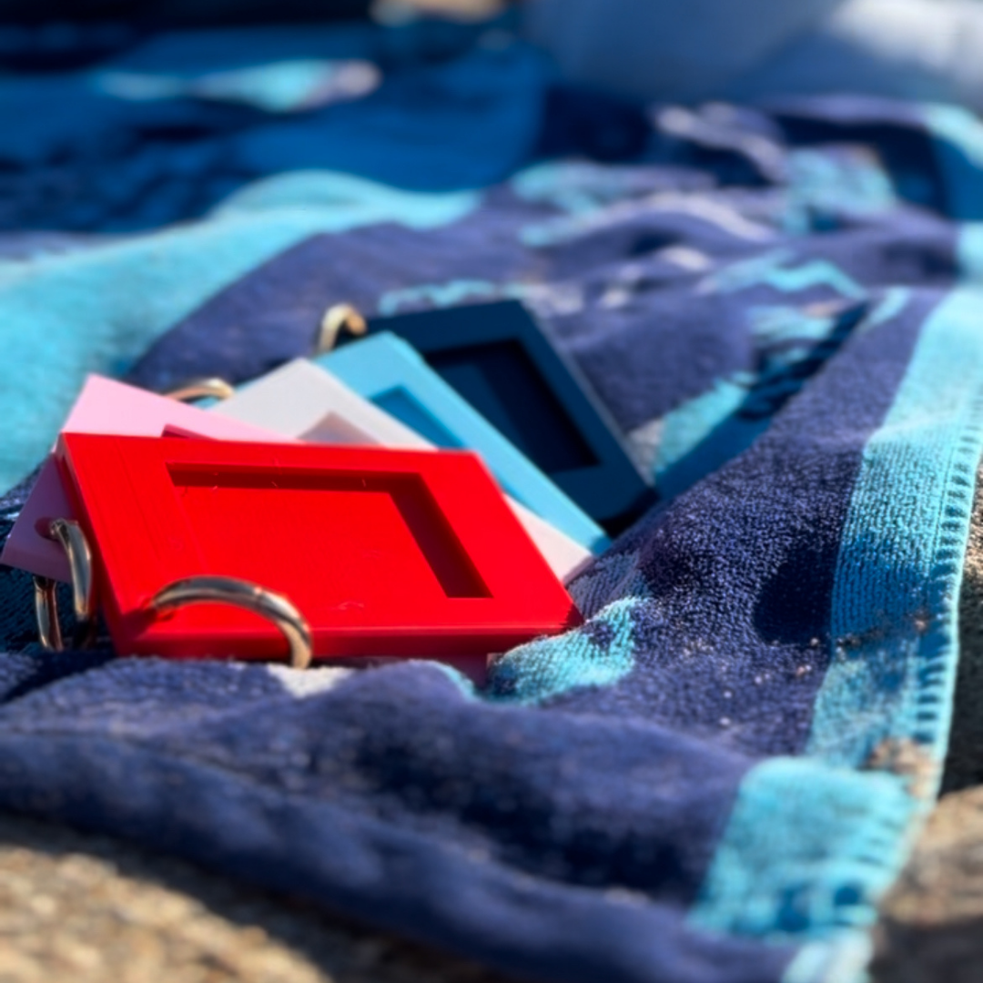 Polaroid Frame Keychain