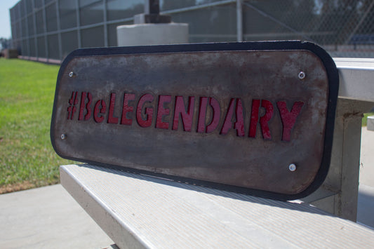 #BeLEGENDARY Custom Wall Art